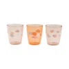 Done By Deer Yummy Mini Glass 3-pack Happy Clouds Papaya -Done By Deer 1936526 10