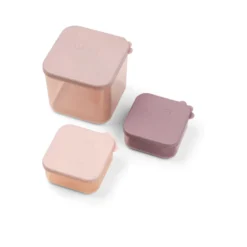 Done By Deer Food Storage Container Set Medium 3-pack Elphee Powder