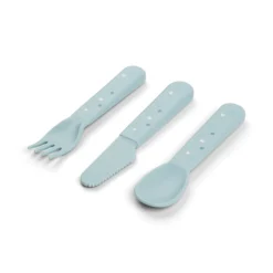 Done By Deer Foodie Cutlery Set Happy Dots Blue