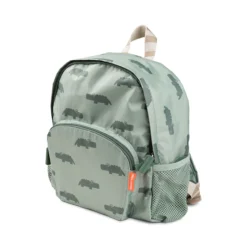 Done By Deer Kids Backpack Croco Green