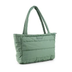 Done By Deer Quilted Changing Tote Bag Green