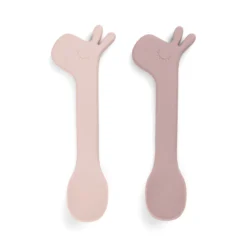 Done By Deer Silicone Spoon 2-pack Lalee Powder