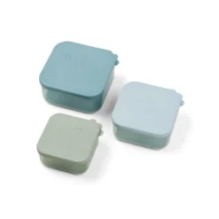 Done By Deer Snack Box Set Deer Friends Blue 3-pack