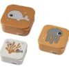 Done By Deer Snack Box Set 3pcs Sea Friends Mustard / Grey -Done By Deer asset 2352722 1