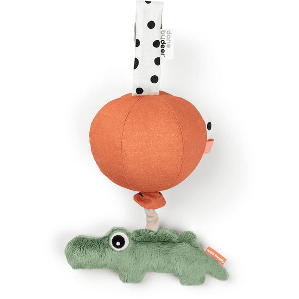 Done By Deer Musical Toy Happy Clouds Croco Green 3 Done By Deer Musical Toy Happy Clouds Croco Green
