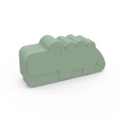 Done By Deer Lunch Box Croco Green