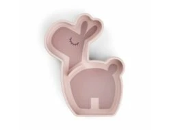 Done By Deer Silicone Stick & Stay Snack Plate Lalee Powder