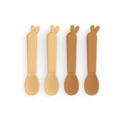 Done By Deer Kiddish Spoon 4-pack Lalee Mustard