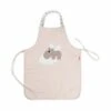 Done By Deer Waterproof Kids Apron Happy Clouds Powder -Done By Deer powder 1