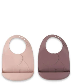 Done By Deer Peekaboo Bib 2-pack Elphee Powder