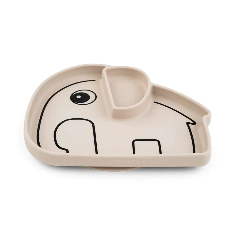 DONE BY DEER Stick & Stay Silicone Plate Sand 3 DONE BY DEER Stick & Stay Silicone Plate Sand